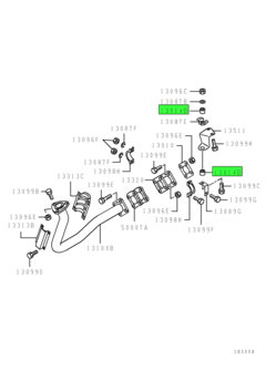 CUSHION,EXHAUST TAIL PIPE 2