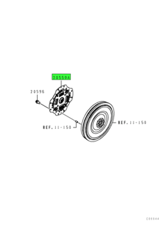 DAMPER ASSY,CLUTCH 1