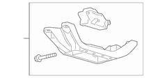 Insulator Engine Support Transmission mount - 3.3L