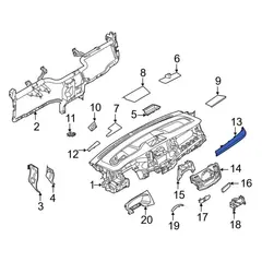 Instrument Panel Molding