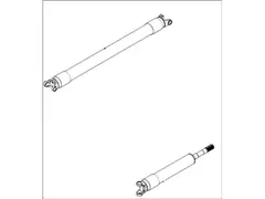 Drive Shaft Prop - Rear 6.8L