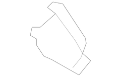Seat Frame Trim Panel Cover - Left, Rear, Back