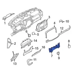 Instrument Panel Trim Console - Right (XL)