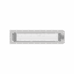 Charge Air Cooler Assembly for S60 with 70/30 Copper-Nickel