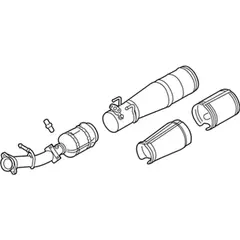 Catalytic Converter Diesel Particle Filter - 6.7L