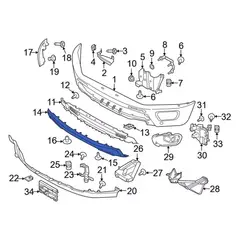 Valance Panel - Front (XL, XLT)
