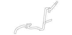 Differential Vent Hose - Front