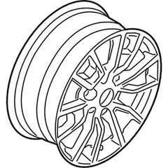Wheel Rim 8 X 18 Chromed