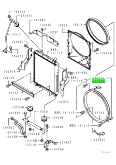 STAY,RADIATOR SHROUD 1