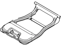 Console Lid Bracket Frame
