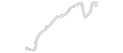Evaporative Emissions System Lines Tube - 2.5L