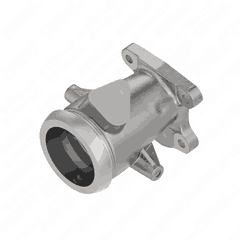 Flanged Exhaust Manifold with Outboard Exhaust Brake for OM904 Euro 3