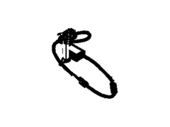 Radio Antenna Mast Aerial Wire - Rear