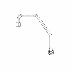 Coolant Return Line - Exhaust Gas Flap
