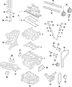 Cylinder Block - 1.0L (6-MT, MT)