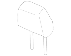 Cover And Pad Headrest - Left, Right, Rear