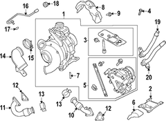 Exhaust Intermediate Pipe - Left 6.7L