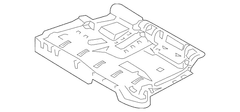 Frame Seat Cushion <br>Seat Base Latch Support 60% Side - Front, Rear, Back