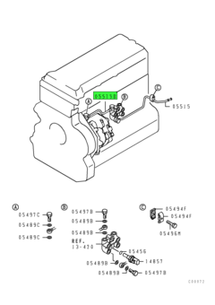TUBE,FUEL PUMP SUCTION 1