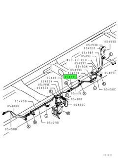 PIPE,FUEL RETURN 1