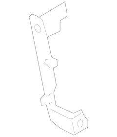 Door Lock Rod Cover Shield - Right, Rear