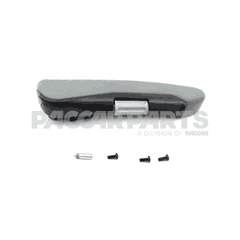 ARMREST-KW RH, SYN LTHR, MED GRY
