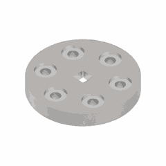 Engine Turnover Plate - 160 Diameter, S60 14L