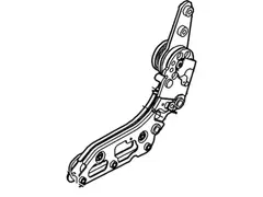 Folding Seat Latch Back - Rear