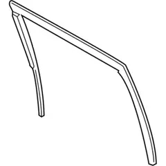Window Channel Track - Right, Rear