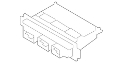 Engine Control Module (ECM) EEC V - DQ11F70530 (EYF0) 3.5L