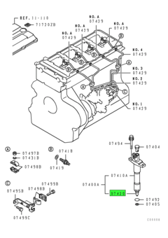 NOZZLE,FUEL INJECTION 1