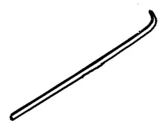 Quarter Panel Molding Windshield - Left