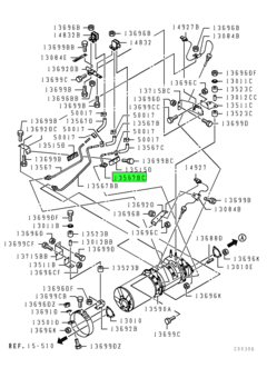 HOSE,EXHAUST MUFFLER CONTROL 1