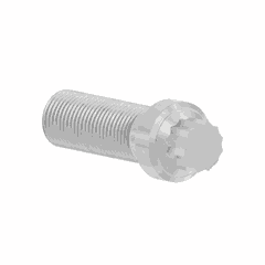 5/8-11 x 1.75 Inch 12-Point Bolt, Plain Finish