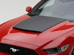 Mustang 2015-2023 Air Design® Satin Black Hood Scoop