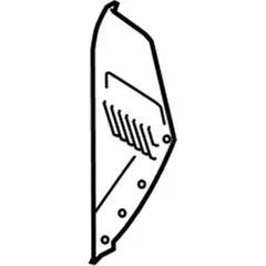 Instrument Panel Side Cover - Right
