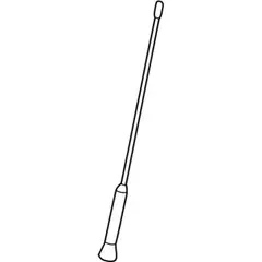 Radio Antenna Mast Aerial Without Cable (Convertible)