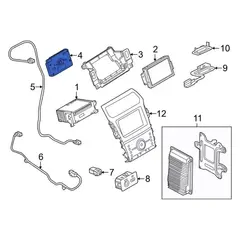Gps Navigation Control Module Central Processing Unit