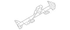 Instrument Panel Crossmember Bracket Support