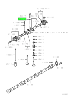 WASHER,VALVE GEAR TRAIN 1