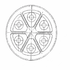 Crankshaft Pulley, 188 Diameter, 16 Groove K Section for S60