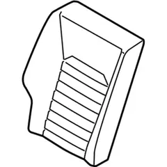 Seat Back Cushion Cover - Right, Rear