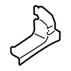 Body A-Pillar Reinforcement Plate - Left, Inner (All Long, All Medium)