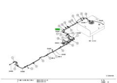 TUBE,FUEL VAPOR CONTROL LINE 1