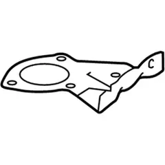 Radiator Support Tie Bar Bracket Housing - Front