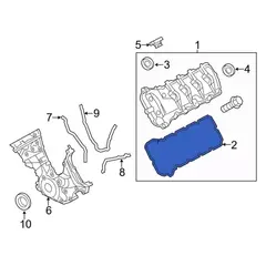 Engine Valve Cover Gasket Rocker Arm - 5.2L