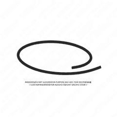 Breather Tube Hose - 1.12 x 2.5 inches