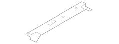 Quarter Panel Reinforcement Bracket - Left, Inner