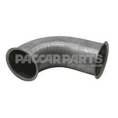 PIPE-EXHAUST 90DEG 5" SS ALMZ FLG/FLG
