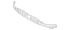 Bumper Grille - Front, Upper, Lower